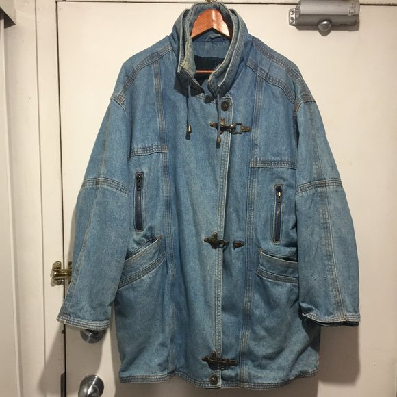 VINTAGE BANAVA SPORTSWEAR INTERNATIONAL DENIM JACKETS SIZE M - Picture 2 of 9